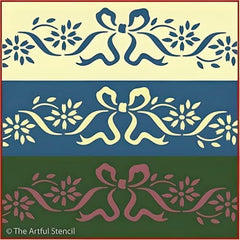 The Artful Stencil reusable stencil made with 10 mil Mylar for borders