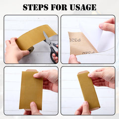Dansib PSA sandpaper roll 320 grit 2-3-4in wide