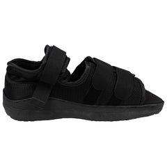 Darco Med-Surg Shoe square toe bumper and forefoot closure design