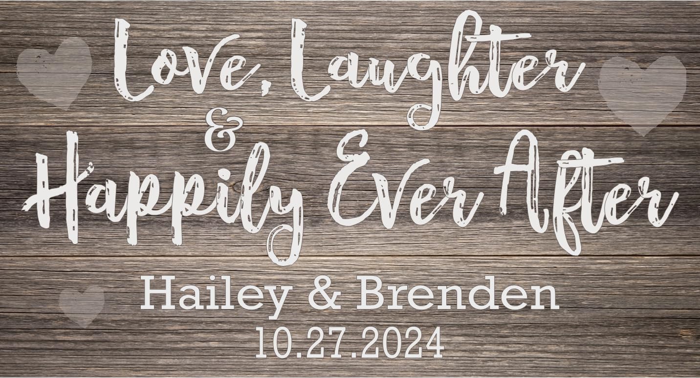 Davaahs welcome sign personalized with date