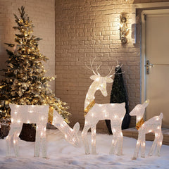 Buck reindeer 14x31 inch from Dazzle Bright Christmas outdoor decoration