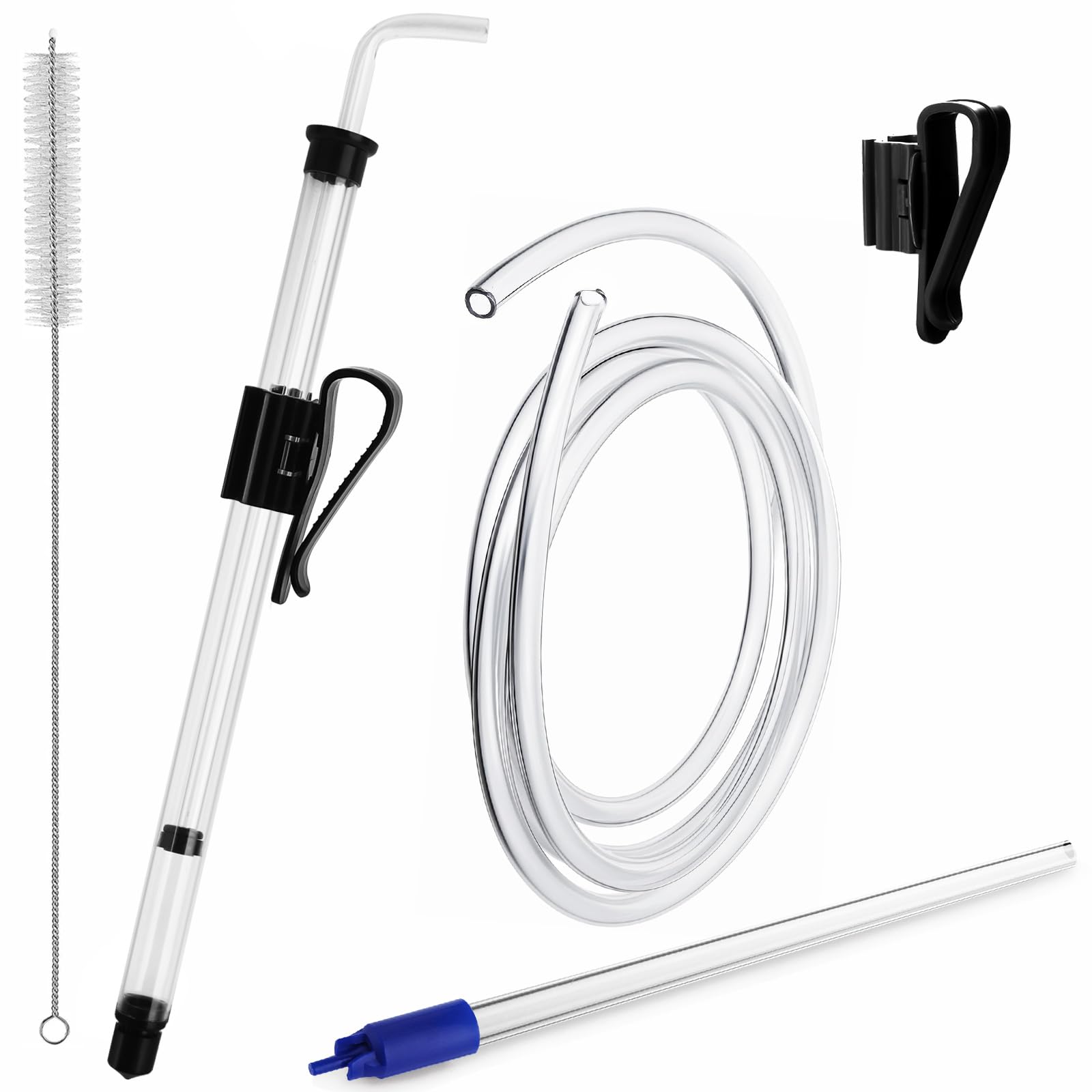 Dbgogo 14 inch auto siphon with bottling wand and 3/8 inch racking cane