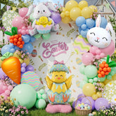 DBKL Easter Balloon Garland Arch Kit pastel color assortment