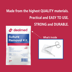 Sterile Littauer Scissors included in the kit