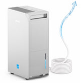 DECIUU 5000 Sq.Ft dehumidifier coverage feature banner