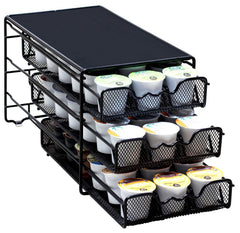 Deco Brothers 3 Tier K-Cup Holder Drawer front view