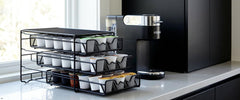 Capacity up to 54 K-Cup pods across three tiers