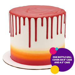 DecoPac cake drip vanilla flavor 6.35 oz bottle
