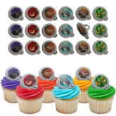 DecoPac How To Train Your Dragon Rings cupcake toppers 24 pack