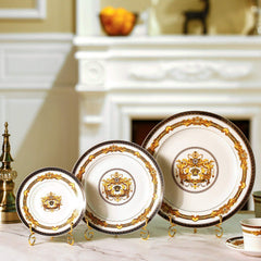Decorative photo holder stand gold for home decor