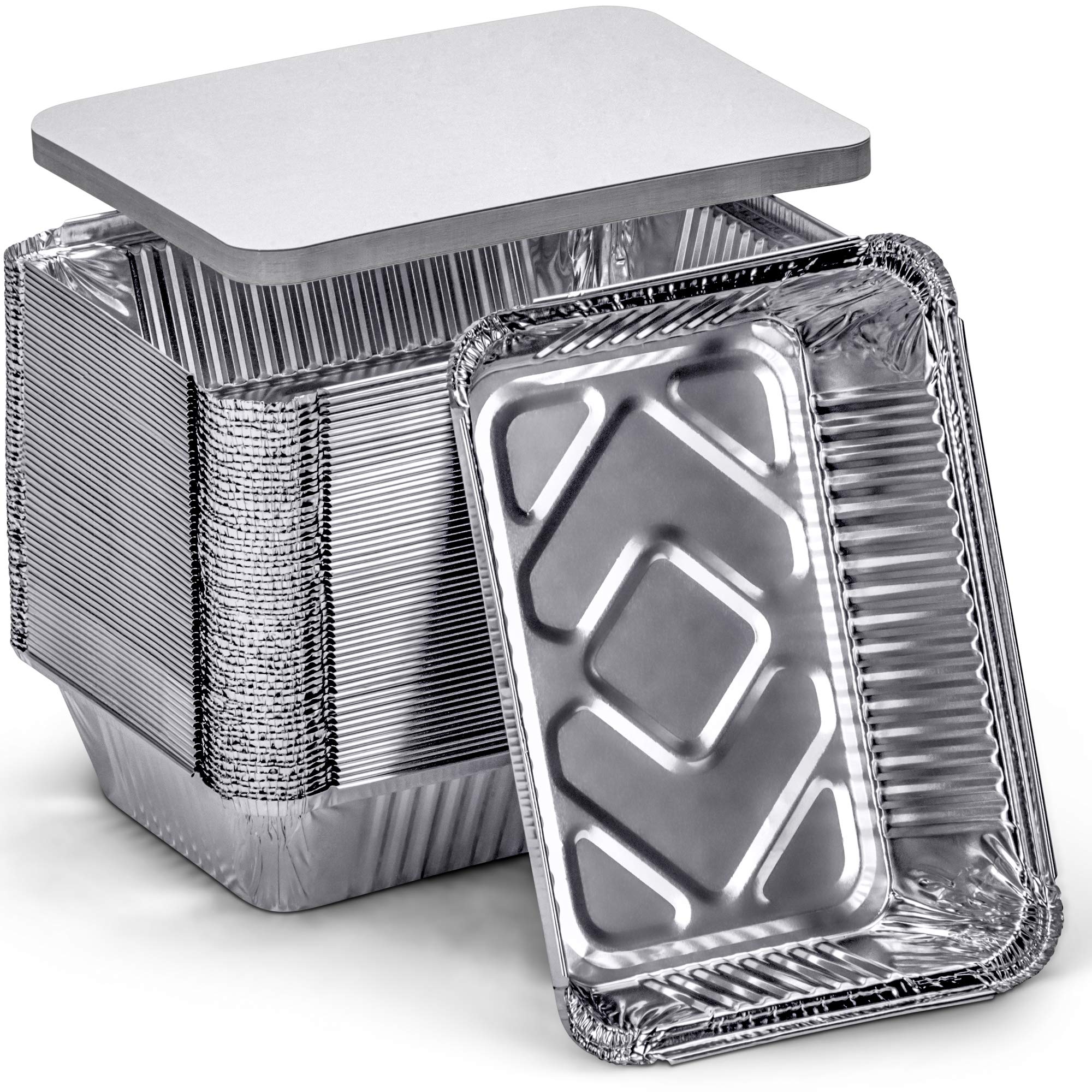 DecorRack 14 aluminum pans with flat lids