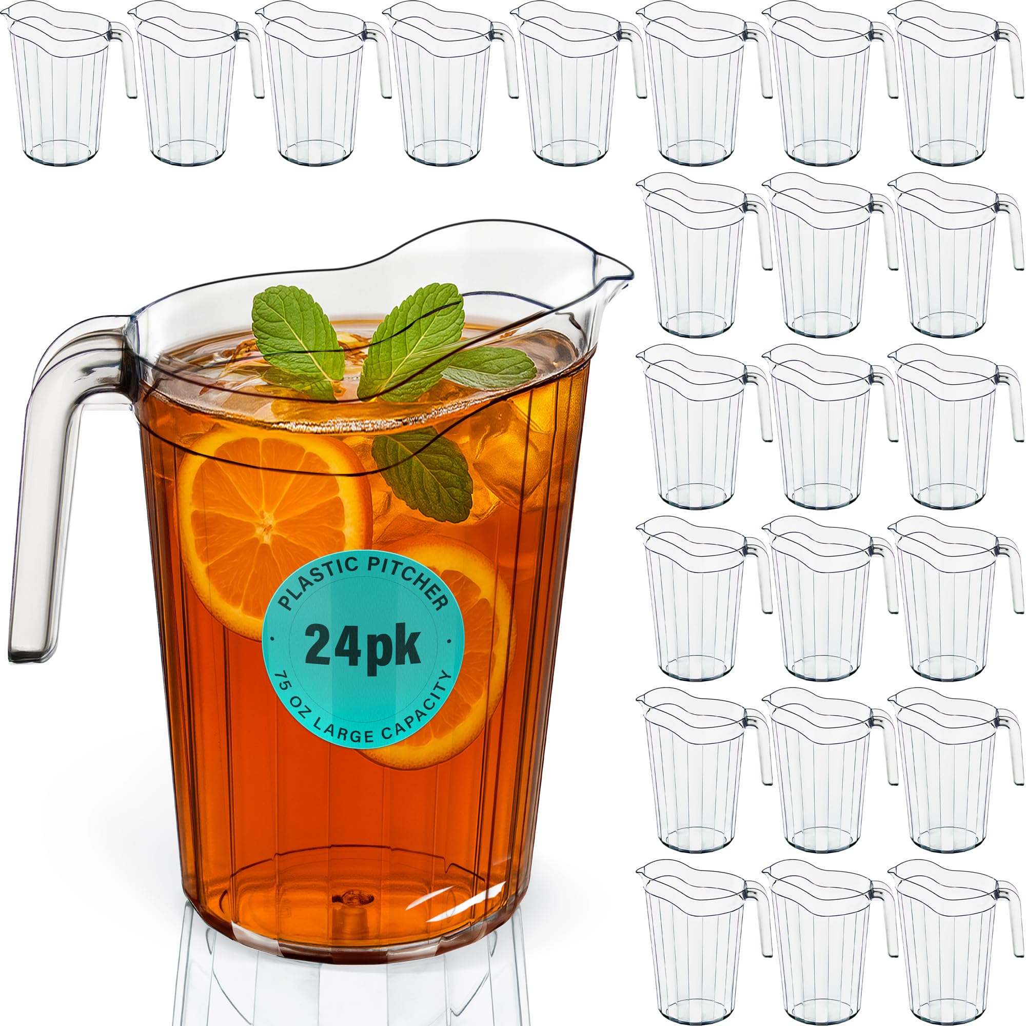 DecorRack pitcher dispenser 75 oz polycarbonate