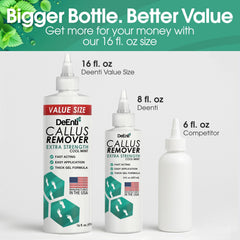 DeEnti Foot Callus Remover Gel 16oz cool mint packaging