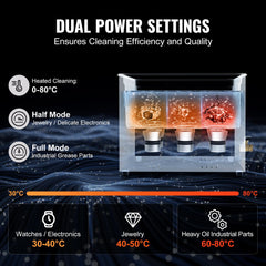 Degassing mode feature details in VEVOR cleaner