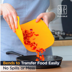 Two color set black and orange Deiss LUX cutting boards