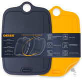 Deiss LUX TPU cutting boards set 2 built-in ruler