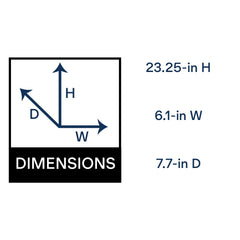 Digital thermostat and 24-hour timer on DeLonghi heater