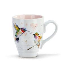 Demdaco Dean Crouser Lovebirds mug 16oz front view