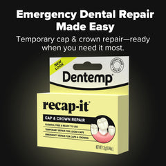Dentemp Cap and Crown Repair Dental Kit single pack 1