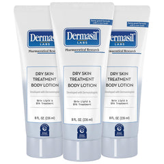 Dermasil Body Lotion packaging for extremely dry skin 8 oz