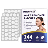 DERMFREE Wart Treatment Patches 1% Salicylic Acid package
