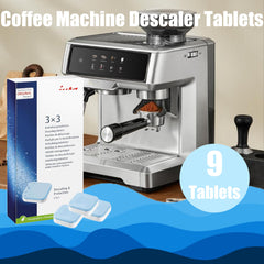 Descaling tablets dissolve rapidly for coffee machines