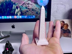 Desk shelf altar obelisk display piece