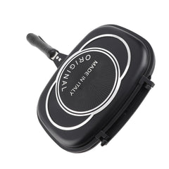 Dessini double sided pressure cooker pan for sealed cooking