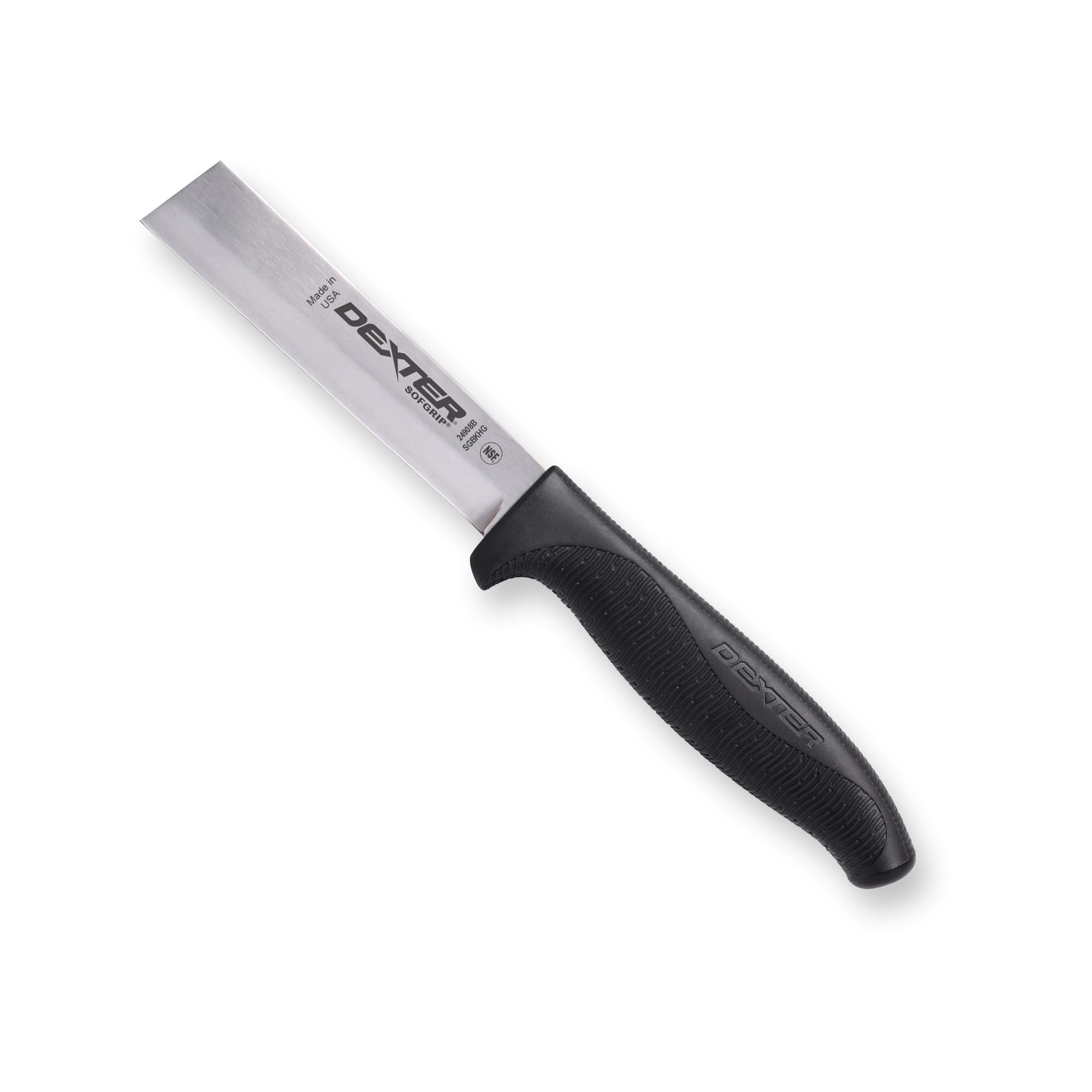 Dexter 4-Inch Bartender Utility Knife hollow-ground blade close up