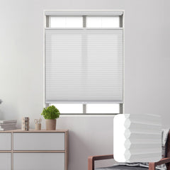 DEZ FURNISHINGS cordless top down bottom up cellular shade for window