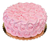 Dezicakes fake cake for home or business decor on a 10 inch cake board