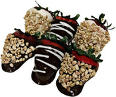 dezicakes fake dipped strawberries set of 6 decorative item