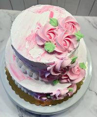 Lightweight foam fake cake for indoor decor