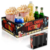 Dhmkfly snack tray with handles 11.81 x 8.66 x 3.54 inches