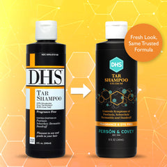 Coal tar clarifying scalp treatment for dandruff psoriasis