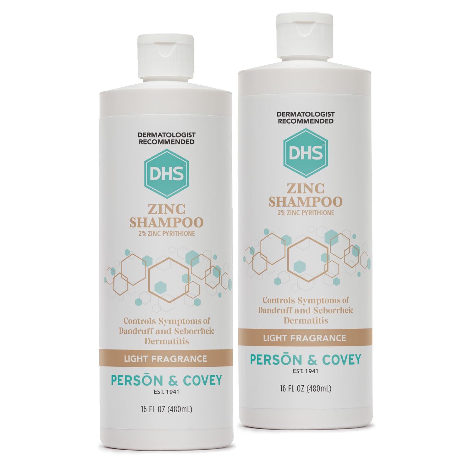 DHS Zinc Shampoo bottle 16 oz pack of 2