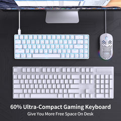 Red switches for fast gaming on DIERYA T68SE