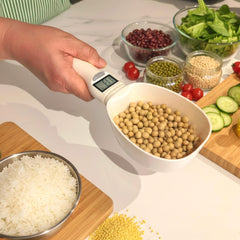 Removable stainless steel spoon head for easy cleaning