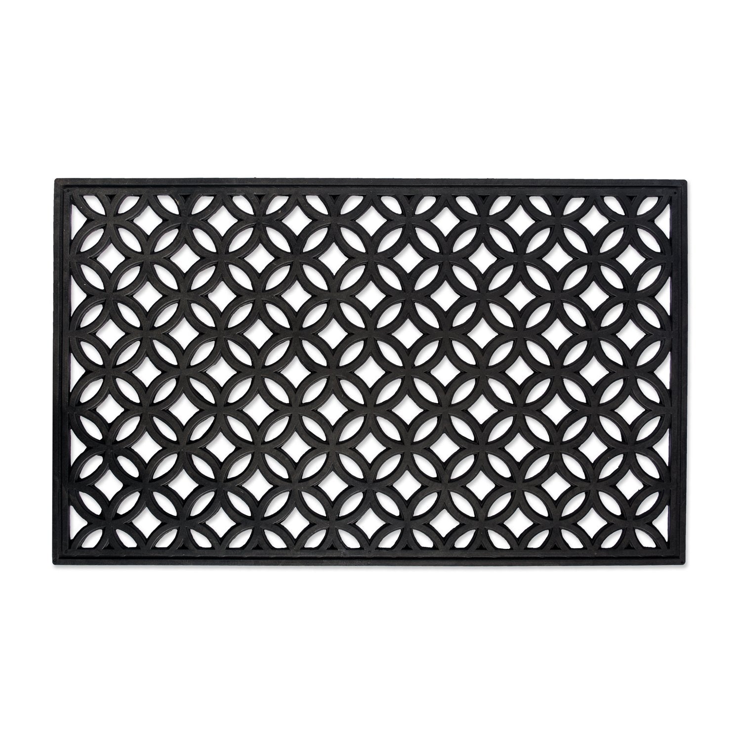 DII rubber doormat all weather lattice 18x30 front door