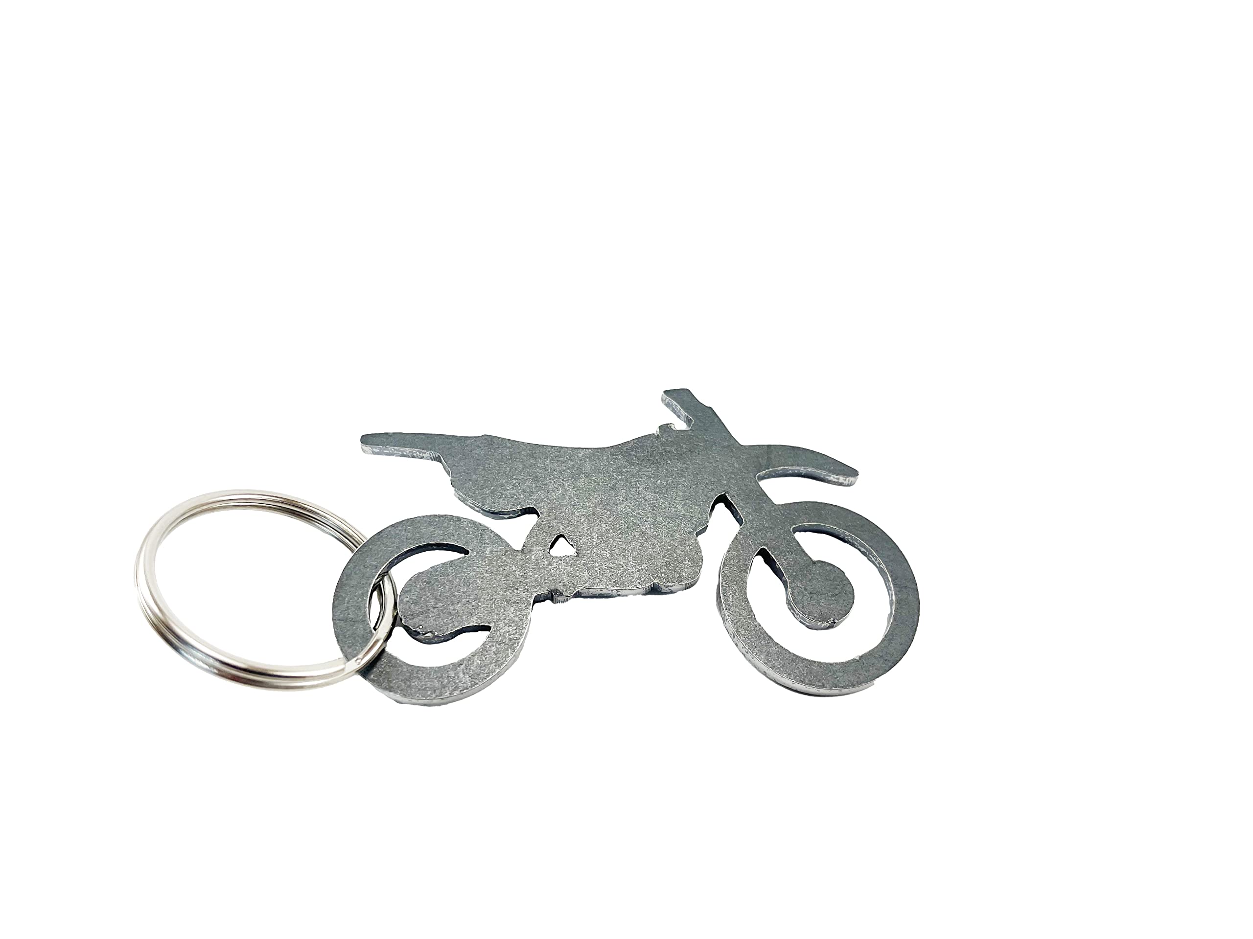 Dirt Bike Keychain steel size 2.4 x 1.5 inches