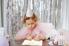 Matte finish birthday game cards by Disfuco