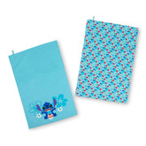 Disney Lilo & Stitch tea towel set blue pair image 1