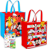 Disney Mickey Mouse tote bag set of 2 non woven large size