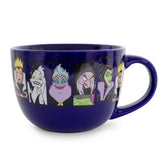 Disney Villains soup mug close-up panels 24oz capacity