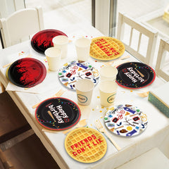 disposable paper plates 7 inch size