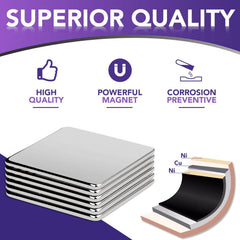 Triple-layer Ni Cu Ni coating on DIYMAG magnets