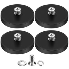 DIYMAG rubber coated magnets 4 pack mounting magnets