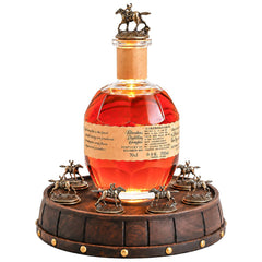 DiyNew round bourbon stopper display with built in light