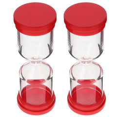 DIYEAH fillable sand timer 2-pack 4.92 x 1.73 x 1.73 in