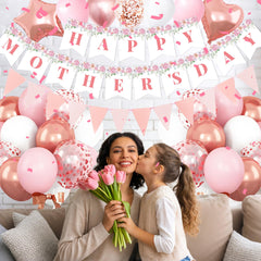 Large 43 inch pink heart balloon from DMIGHT kit